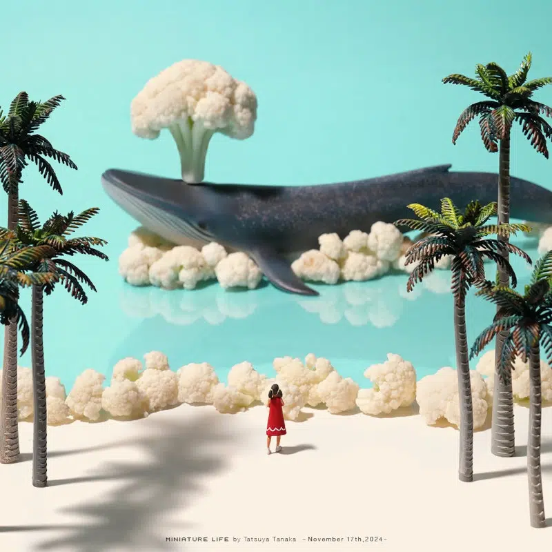 Miniature scenes by Tatsuya Tanaka