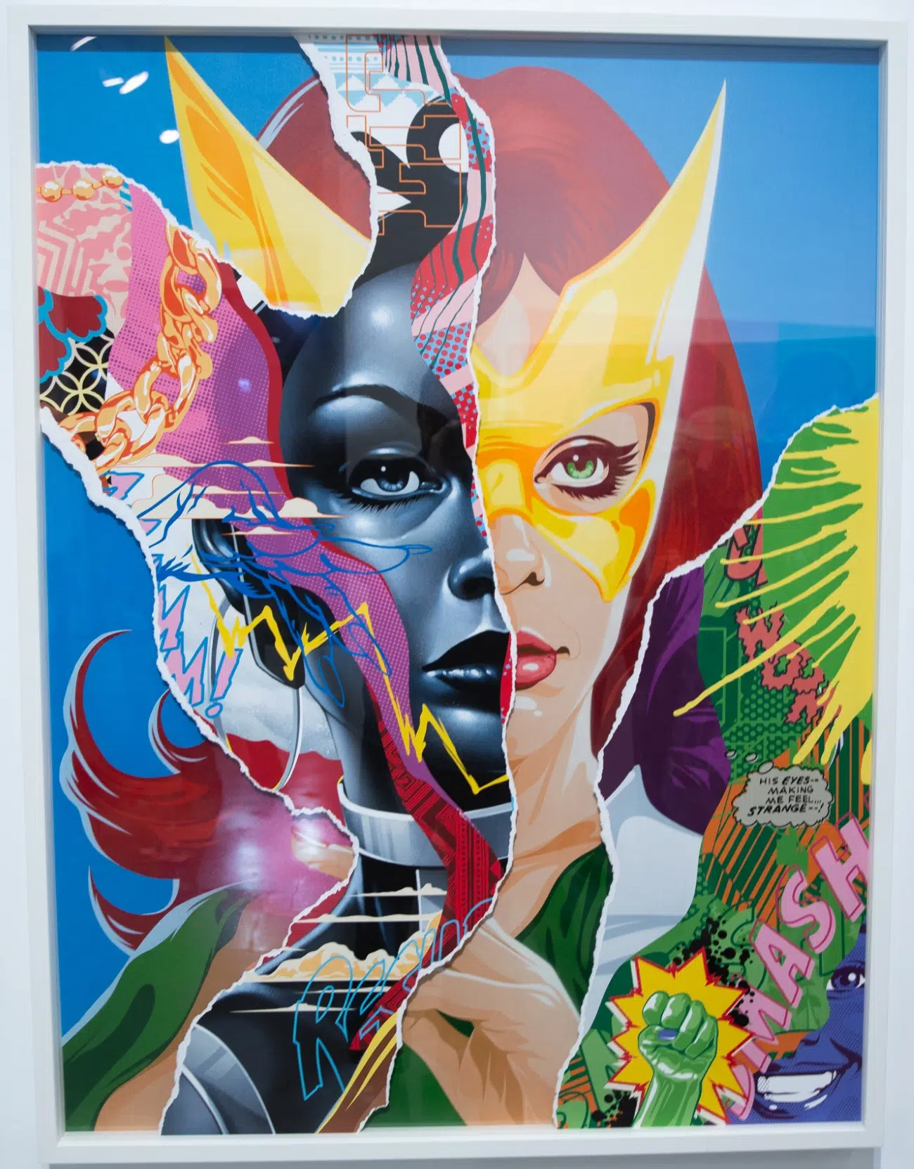 Tristan Eaton Women of Marvel at Miami Art Week