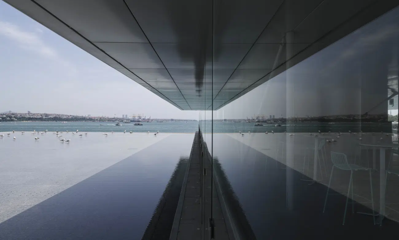 Viewing terrace at Istanbul Modern