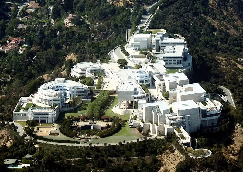 Getty Museum Los Angeles Wildfires