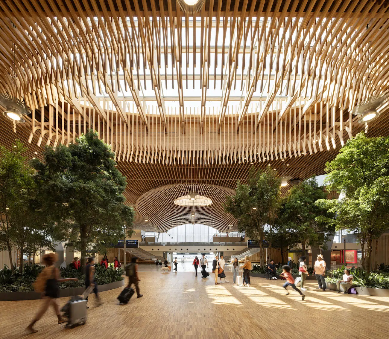 Portland International Airport's New Main Terminal designed by ZGF.