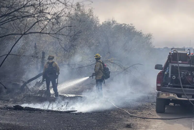 Firefighters battle multiple wildfires across Los Angeles, including the Palisades, Eaton, Hurst, and Sunset Fires, causing evacuations, destruction, and hazardous conditions