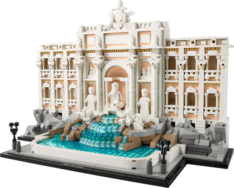 lego trevi fountain set