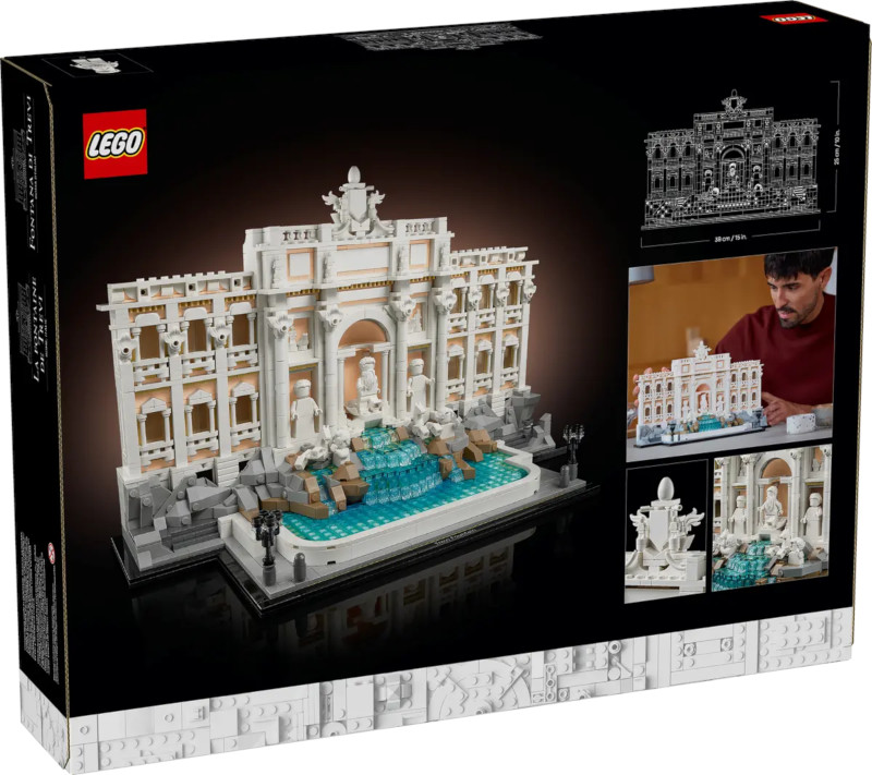 lego trevi fountain set