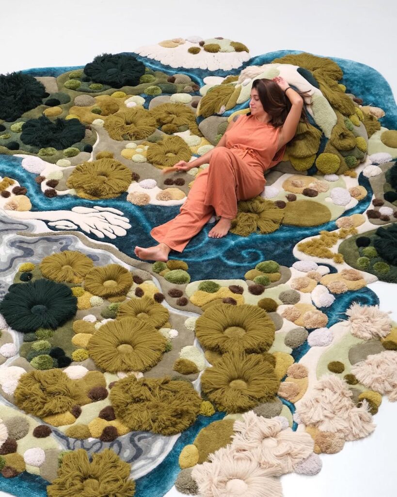 Artist Turns New Zealand s Dunedin Landscape Into Textile Art Artist Turns New Zealand s Dunedin Landscape Into Textile Art
