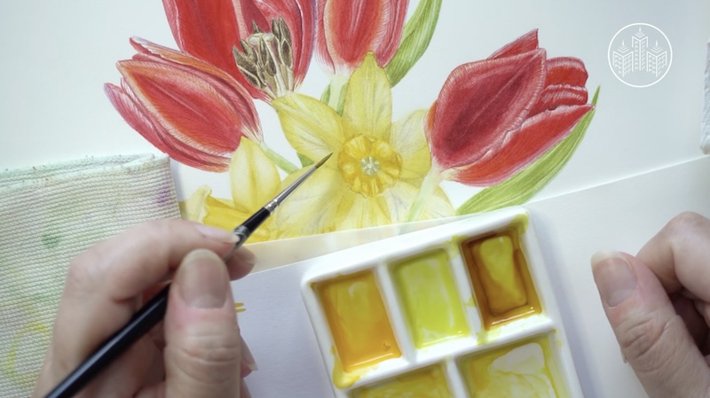 Botanical Watercolor Class on My Modern Met Academy