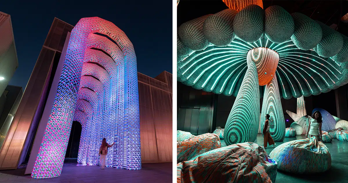 Artists Transform Contemporary Space into Sensory Wonderland
