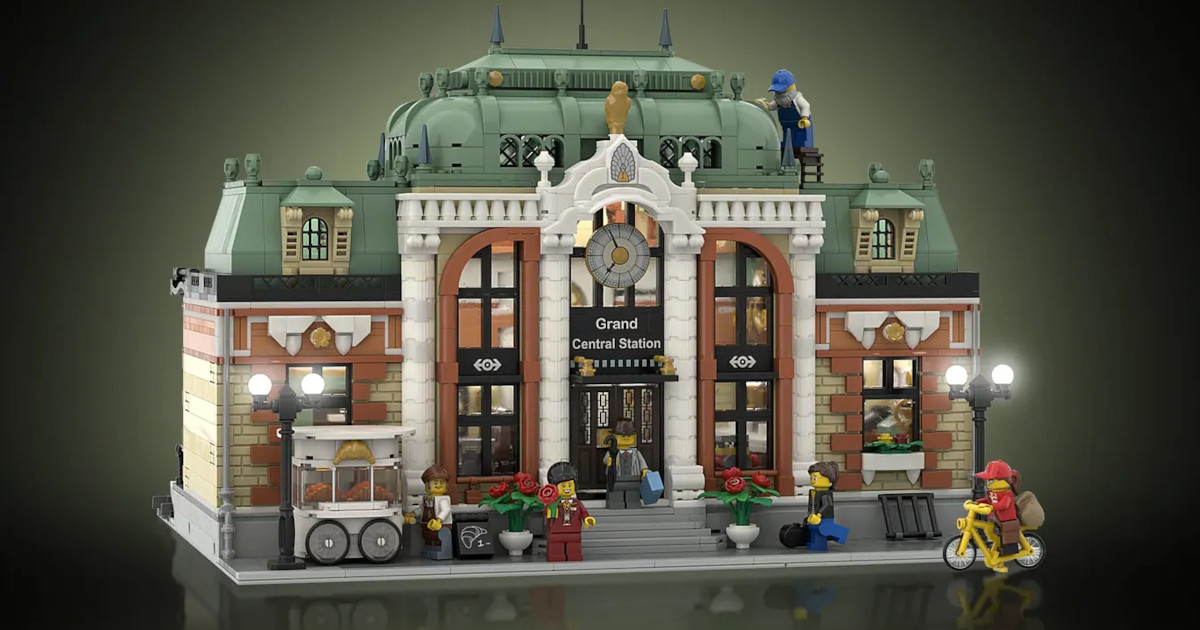 Grand Central Station LEGO Set Pays Homage to Iconic NYC Architecture and Design