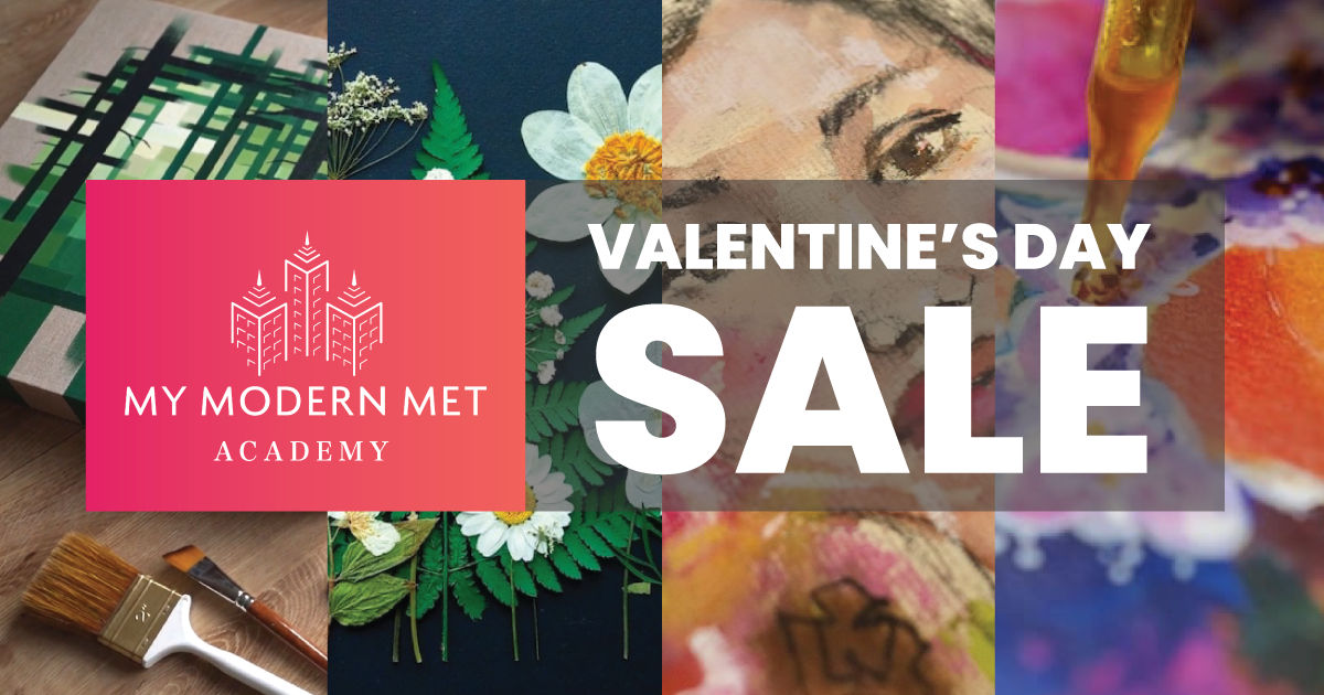 Valentine’s Day Sale: Save 15% on Classes at My Modern Met Academy