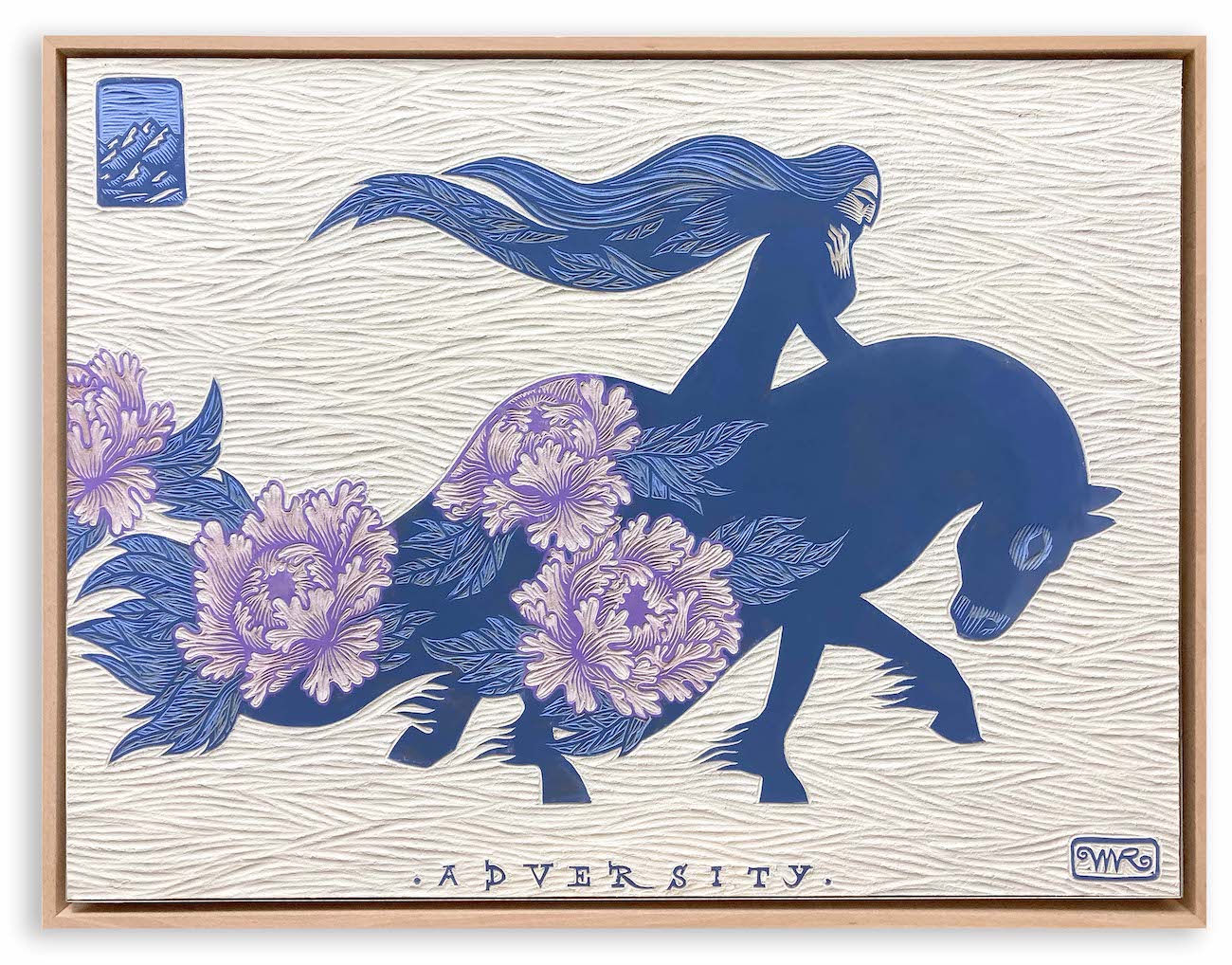 French artist Matt Roussel creates stunning woodcuts, prints, sculptures, and engraved wood paintings.