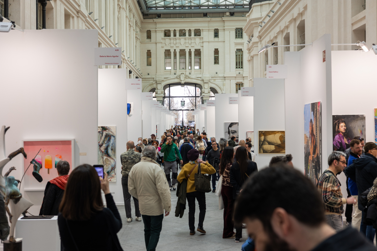 Art Madrid '25 exhibits