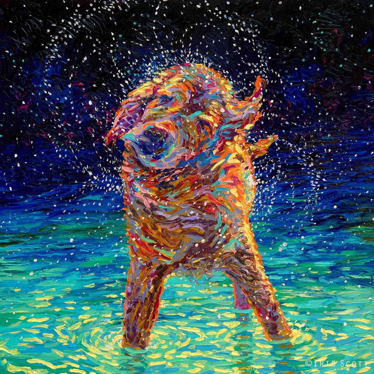 "Moonlight Swim" by Iris Scott