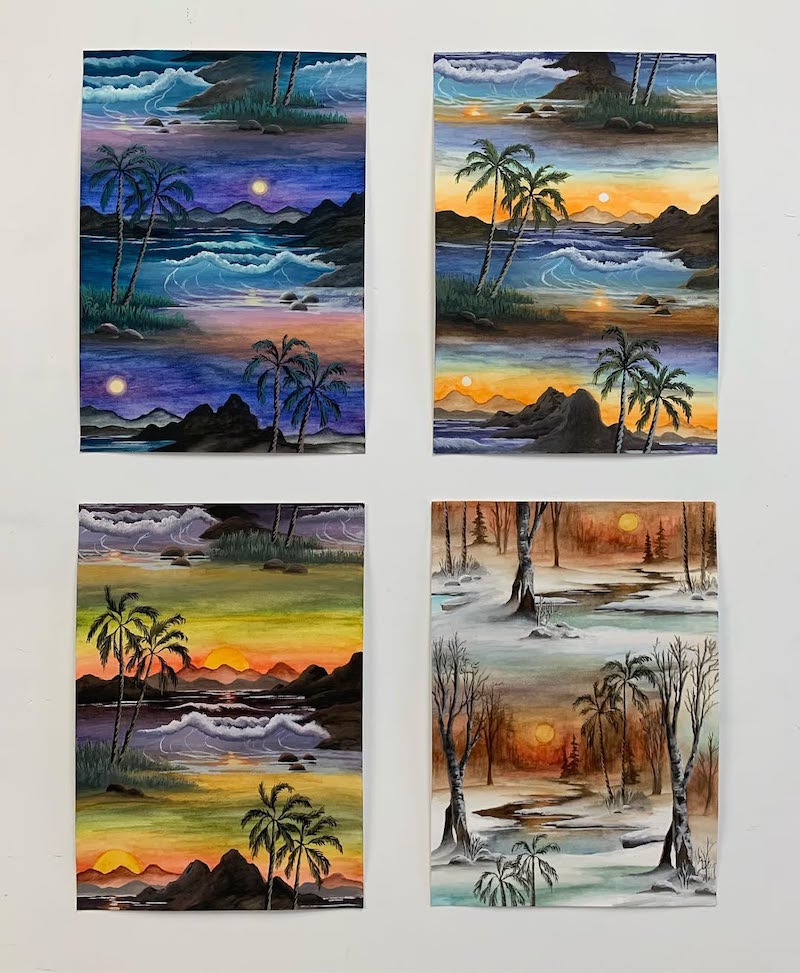 Paintings by Neil Raitt
