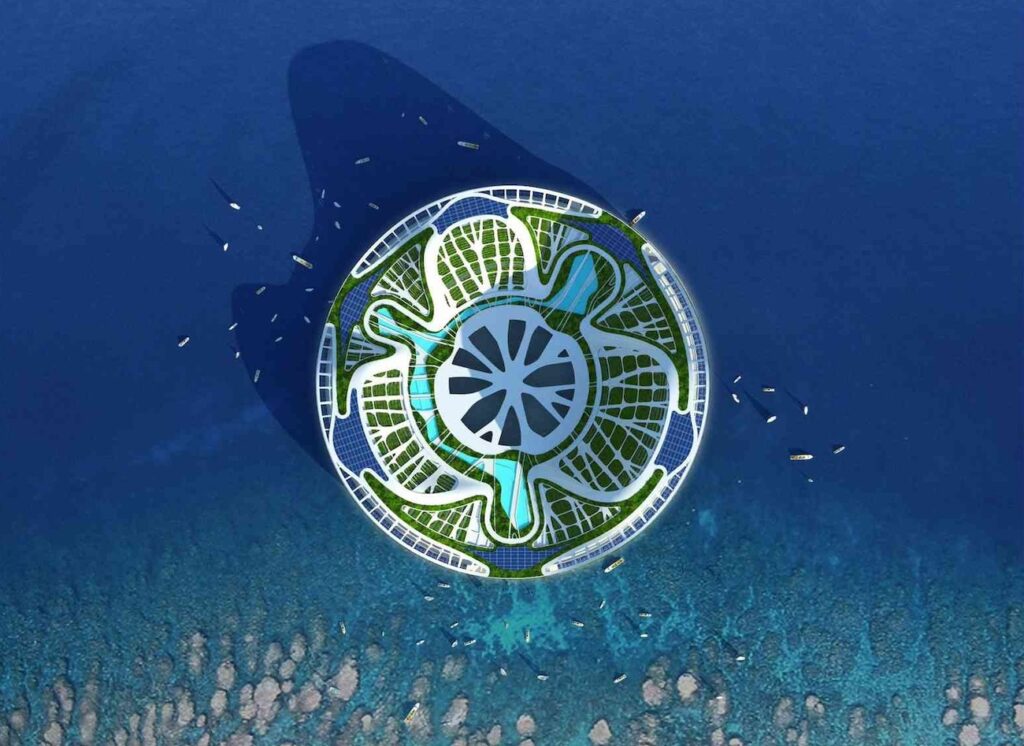 Sustainable Floating City Inspired by an Amazonian Water Lily My — free download
