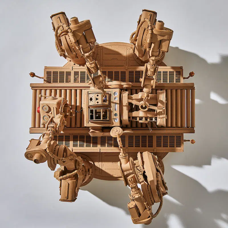 Greg Olijnyk Cardboard Artist