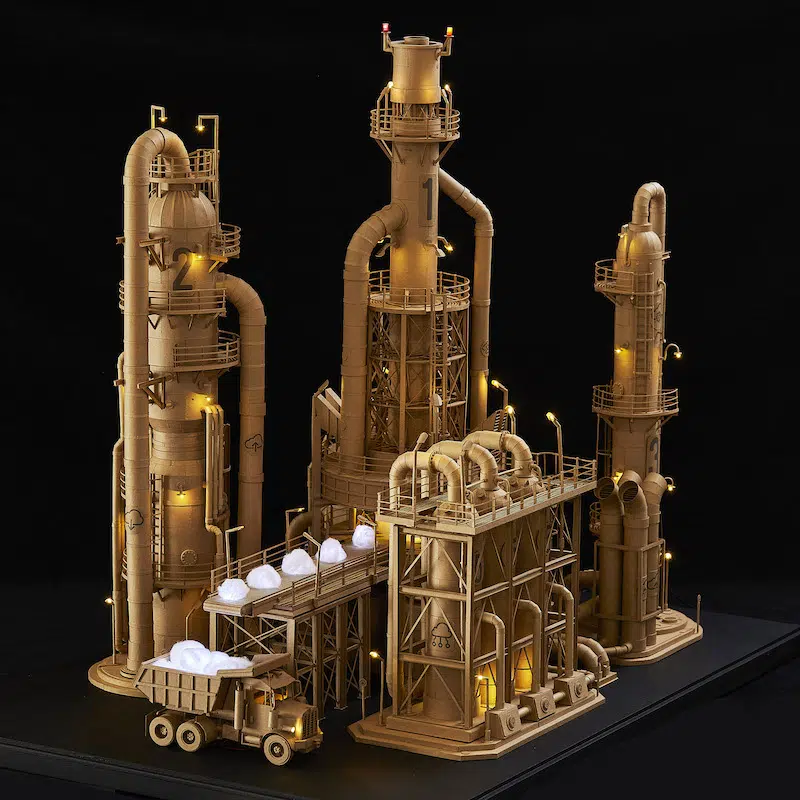 Greg Olijnyk Cardboard Artist