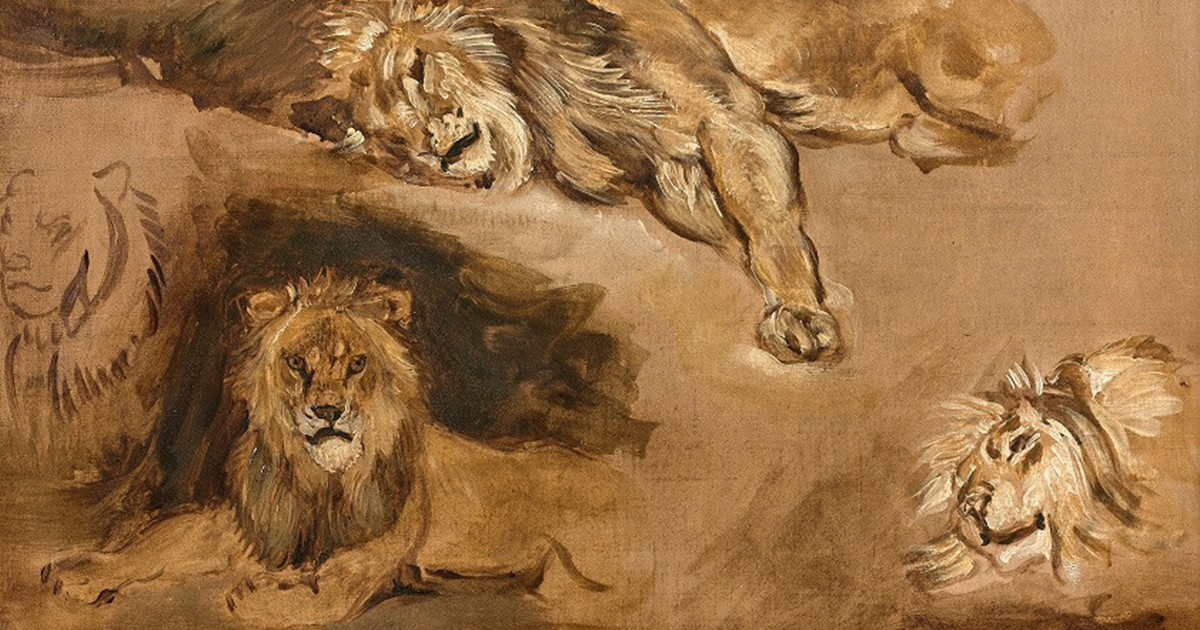 Hidden Eugène Delacroix Painting Discovered After 150 Years