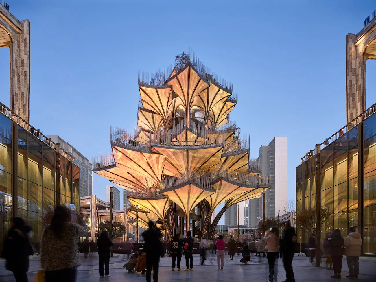 Xi'an CCBD, fundada por Heatherwick Studios