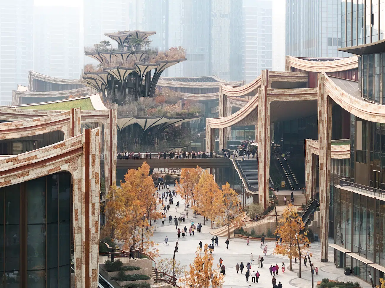 Xi'an CCBD, fundada por Heatherwick Studios