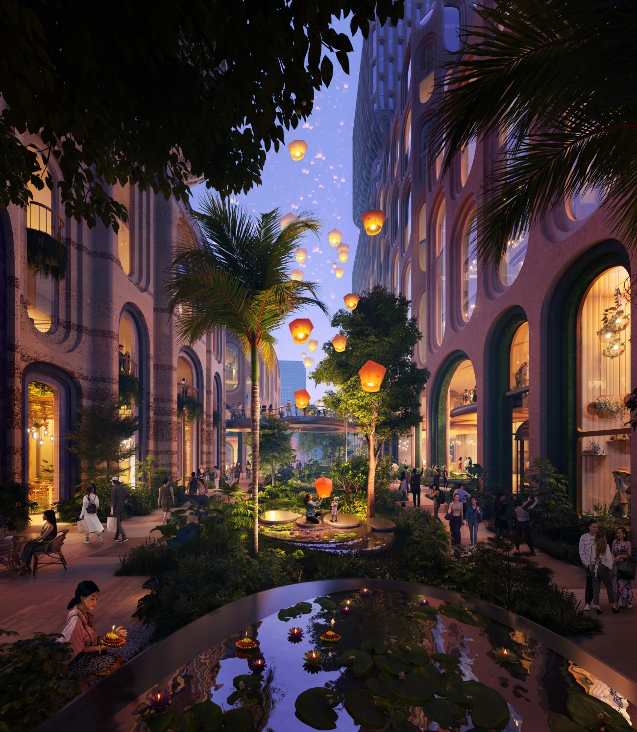 Representación de Hatai de Heatherwick