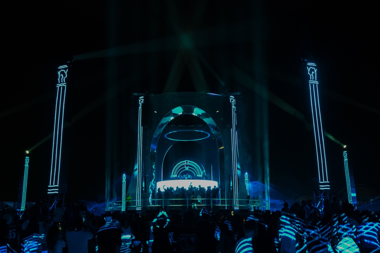 STUFISH Stage Design at Adriatic Sound Festival