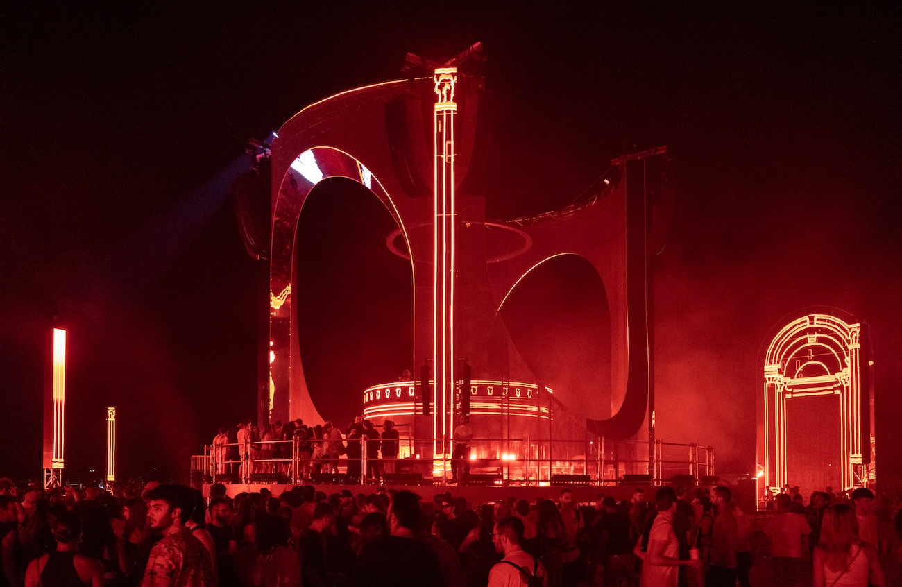 STUFISH Stage Design at Adriatic Sound Festival