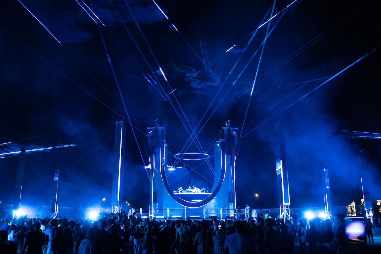 STUFISH Stage Design at Adriatic Sound Festival