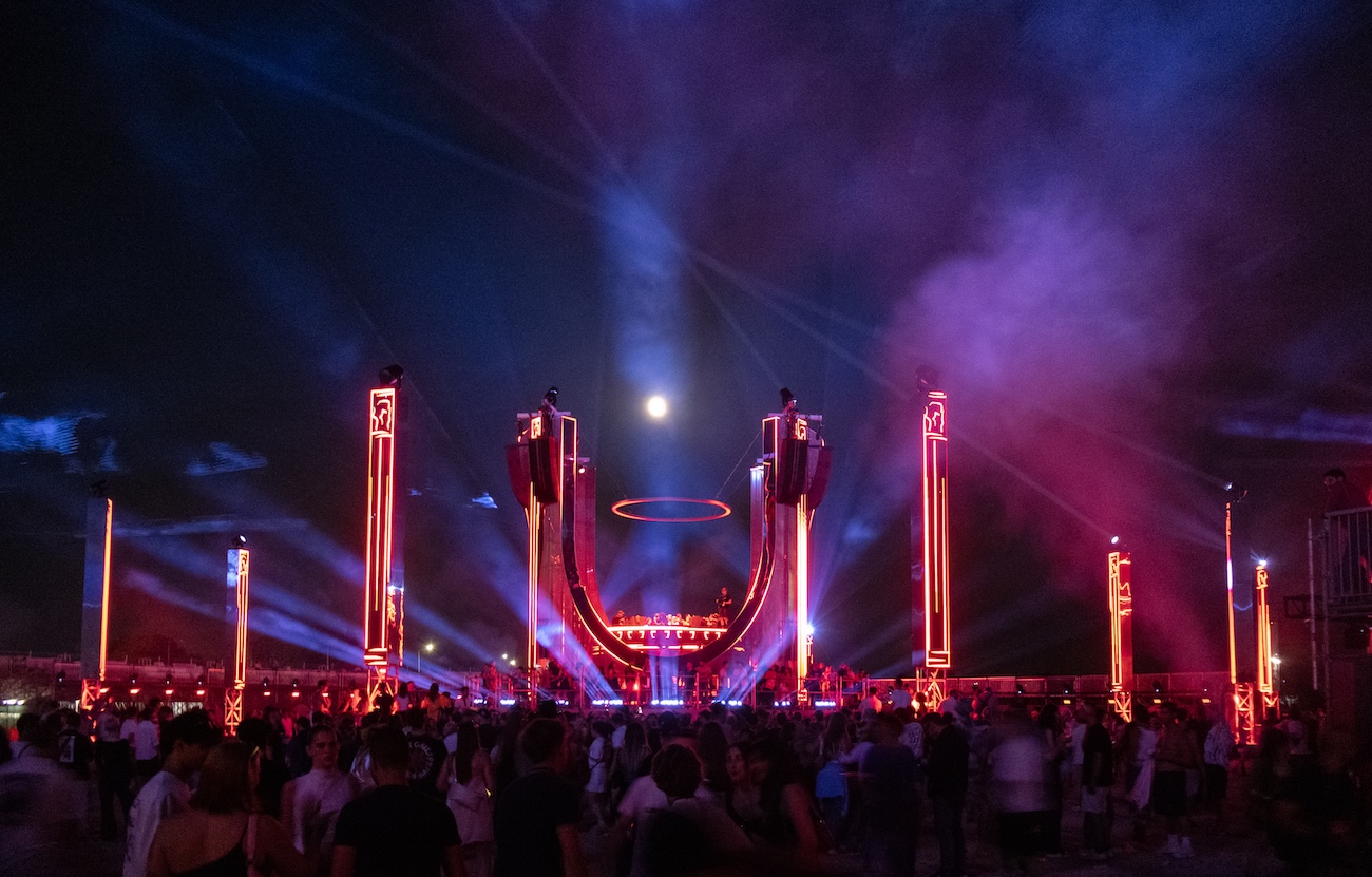 STUFISH Stage Design at Adriatic Sound Festival