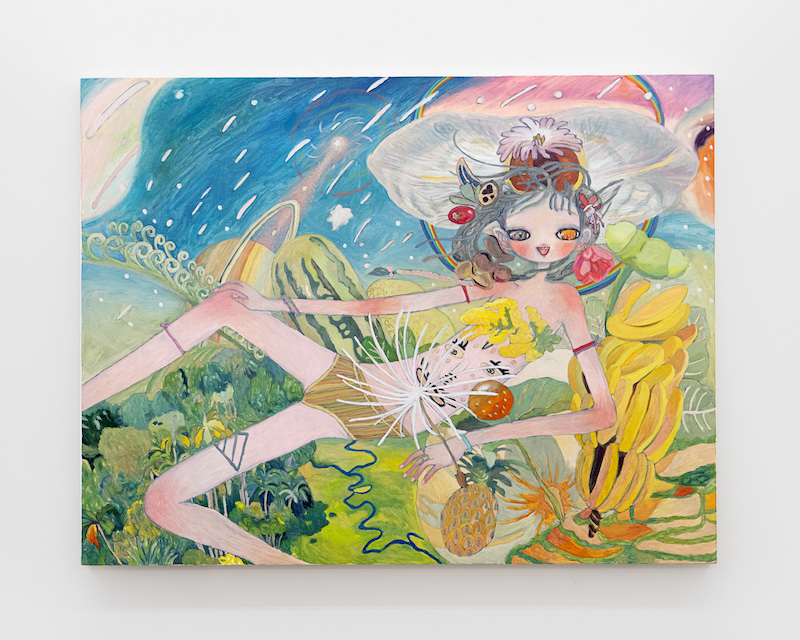 "地球上の全植物の精 | the spirit of all plants on earth," 2025. (©2025 AYA TAKANO/Kaikai Kiki Co., Ltd. All Rights Reserved)