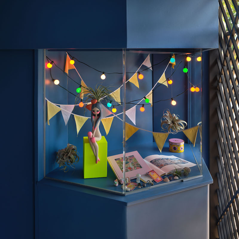 Installation view of AYA TAKANO’s “how deep how far we can go” at Perrotin Los Angeles, 2025. (Photo: Paul Salveson. ©2025 AYA TAKANO/Kaikai Kiki Co., Ltd. All Rights Reserved.)