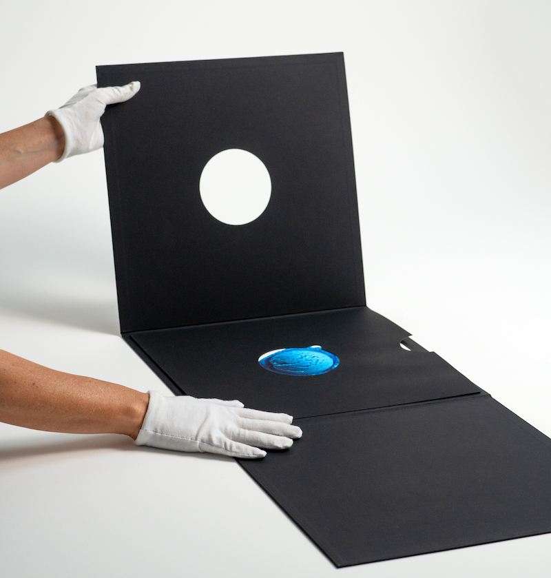 Packaging for the OPAQUE limited-edition prints. (Photo: Cj Hendry Studio)