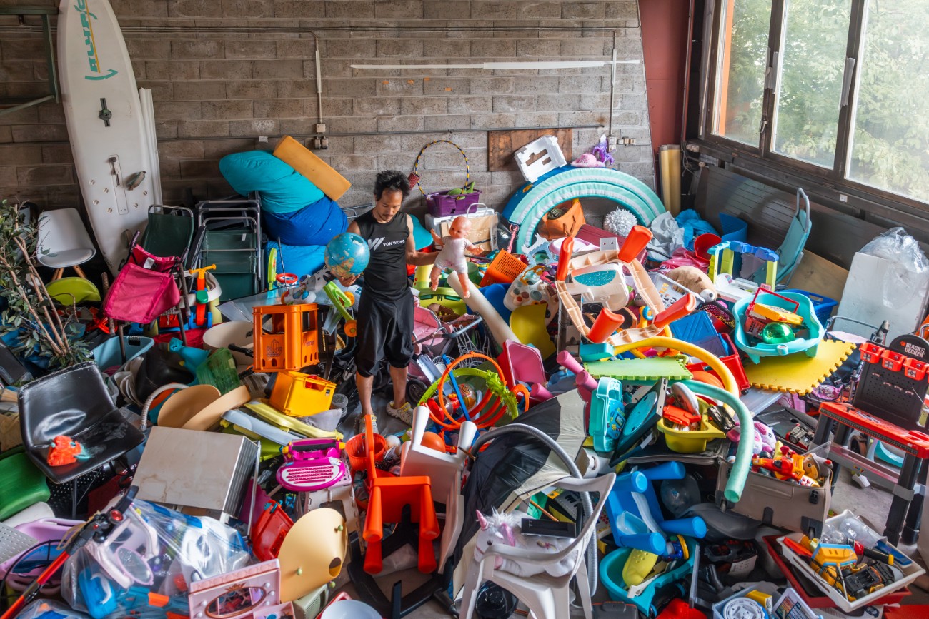 Sorting recycled plastic