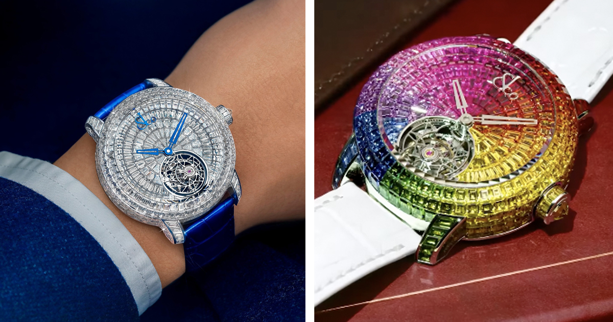 Luxury Jeweler Launches a New Sparkling Timepiece Inspired by a Tin of Caviar