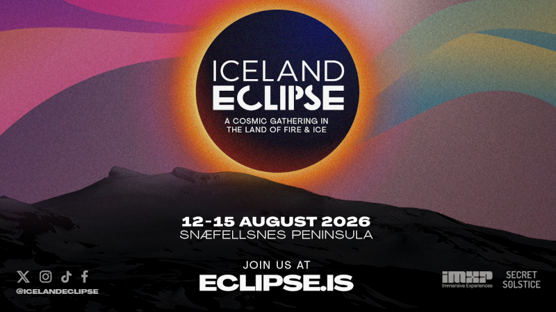 Iceland Eclipse Festival flyer