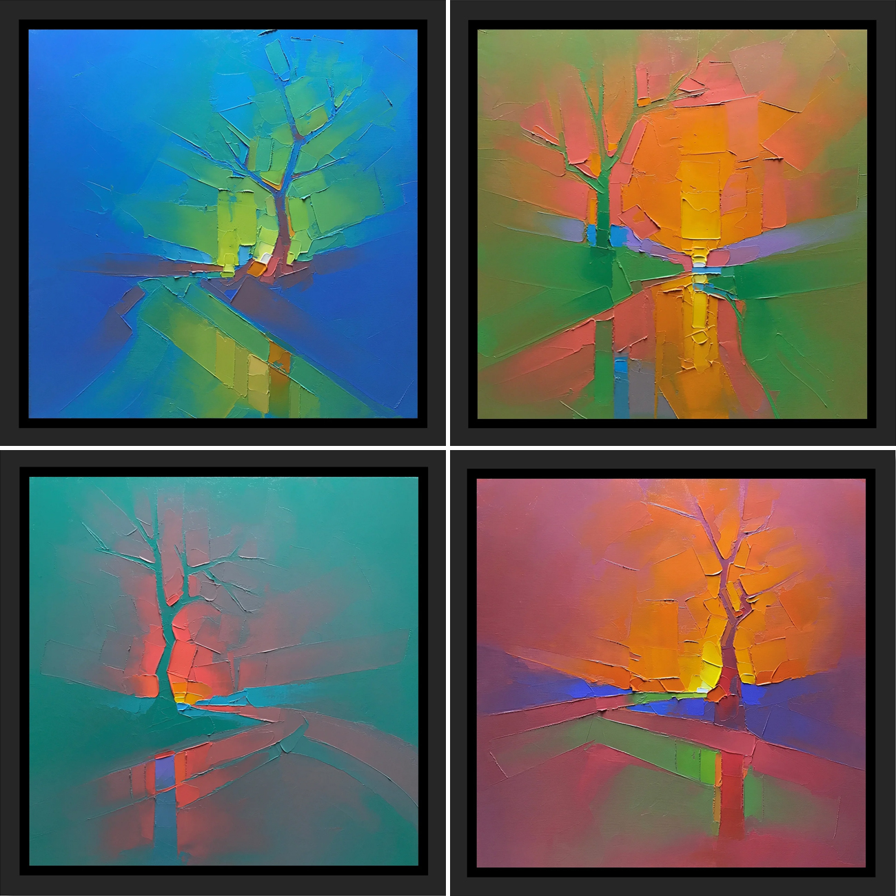 Abstract Paintings by Jason Anderson