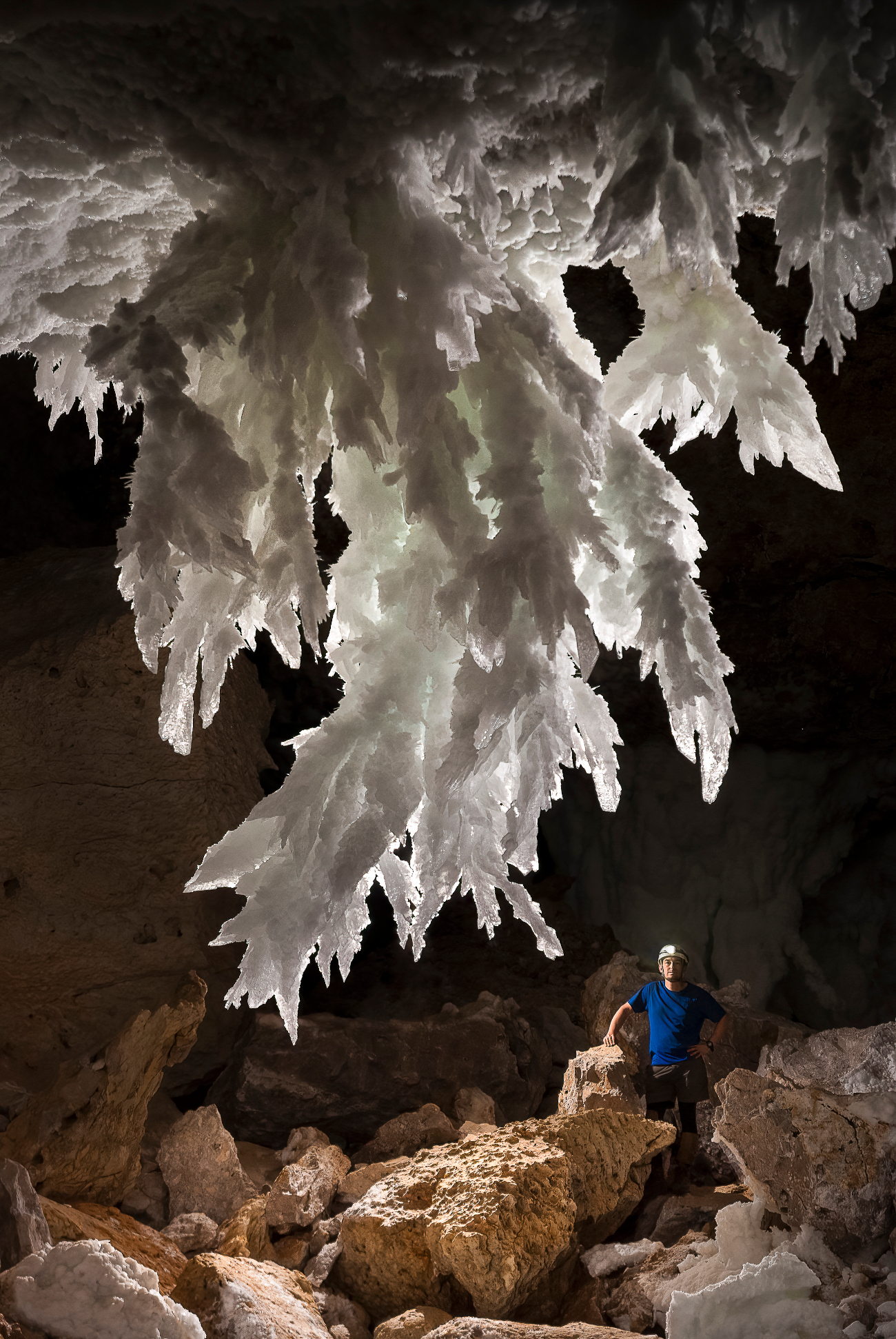 Formation in Lechuguilla Cave