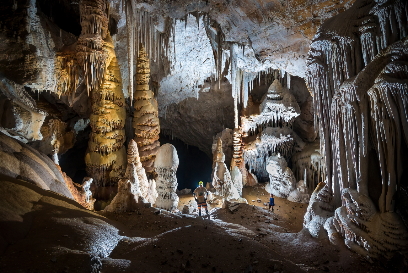 Formations in Lechuguilla Cave