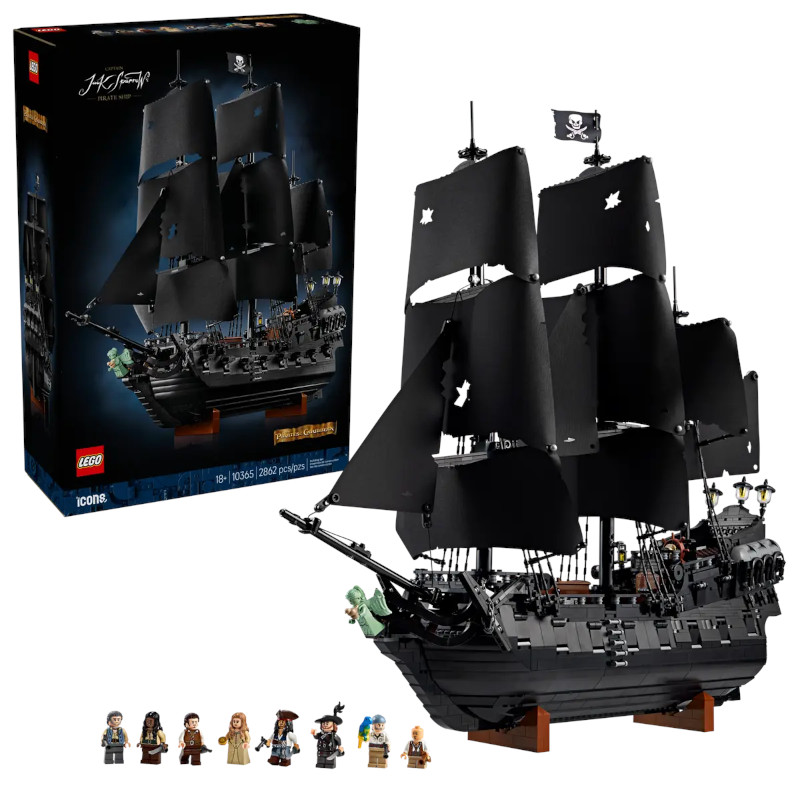 Jack Sparrow Pirate Ship LEGO Set