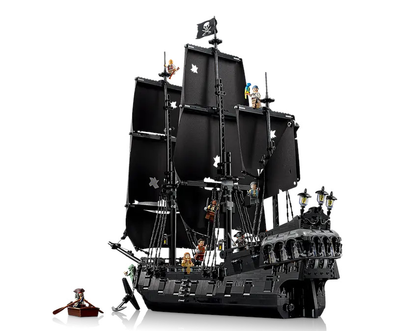 Jack Sparrow Pirate Ship LEGO Set