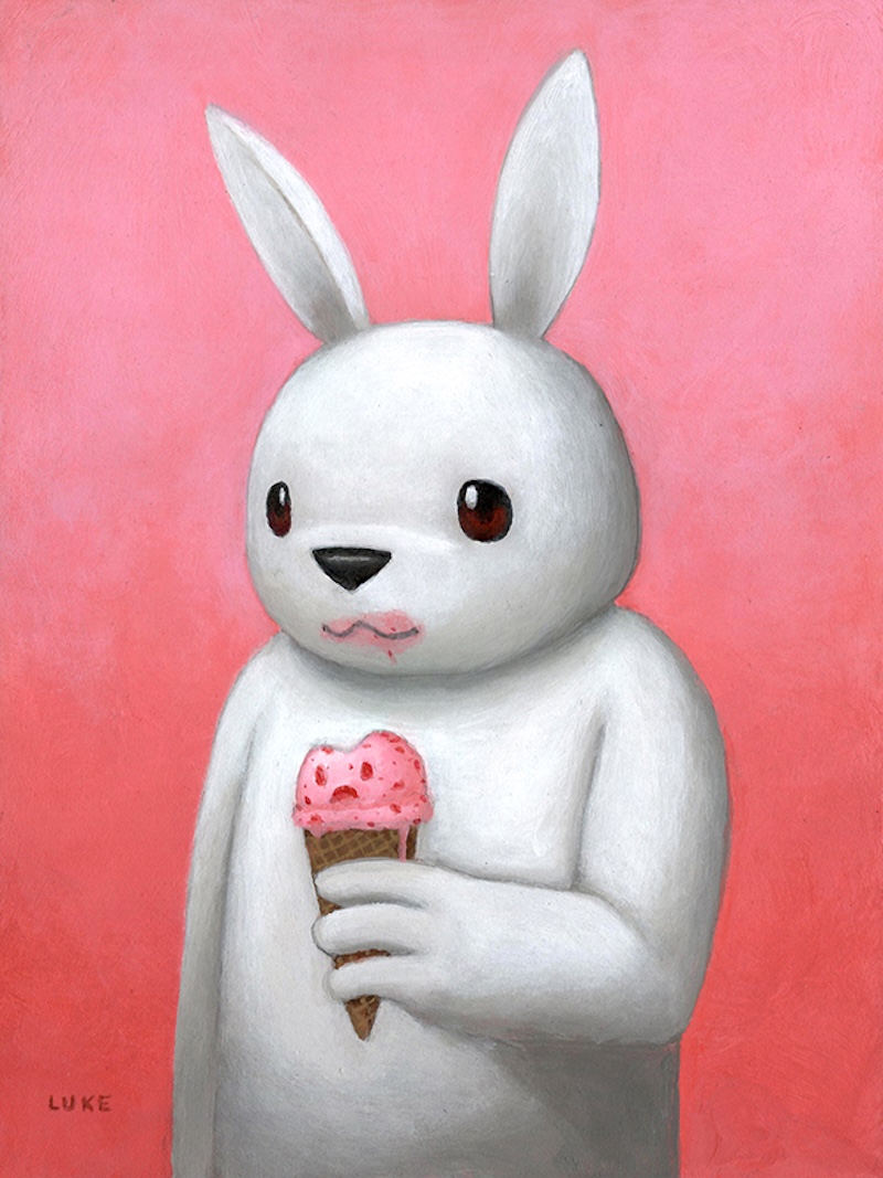 Painting by Luke Chueh