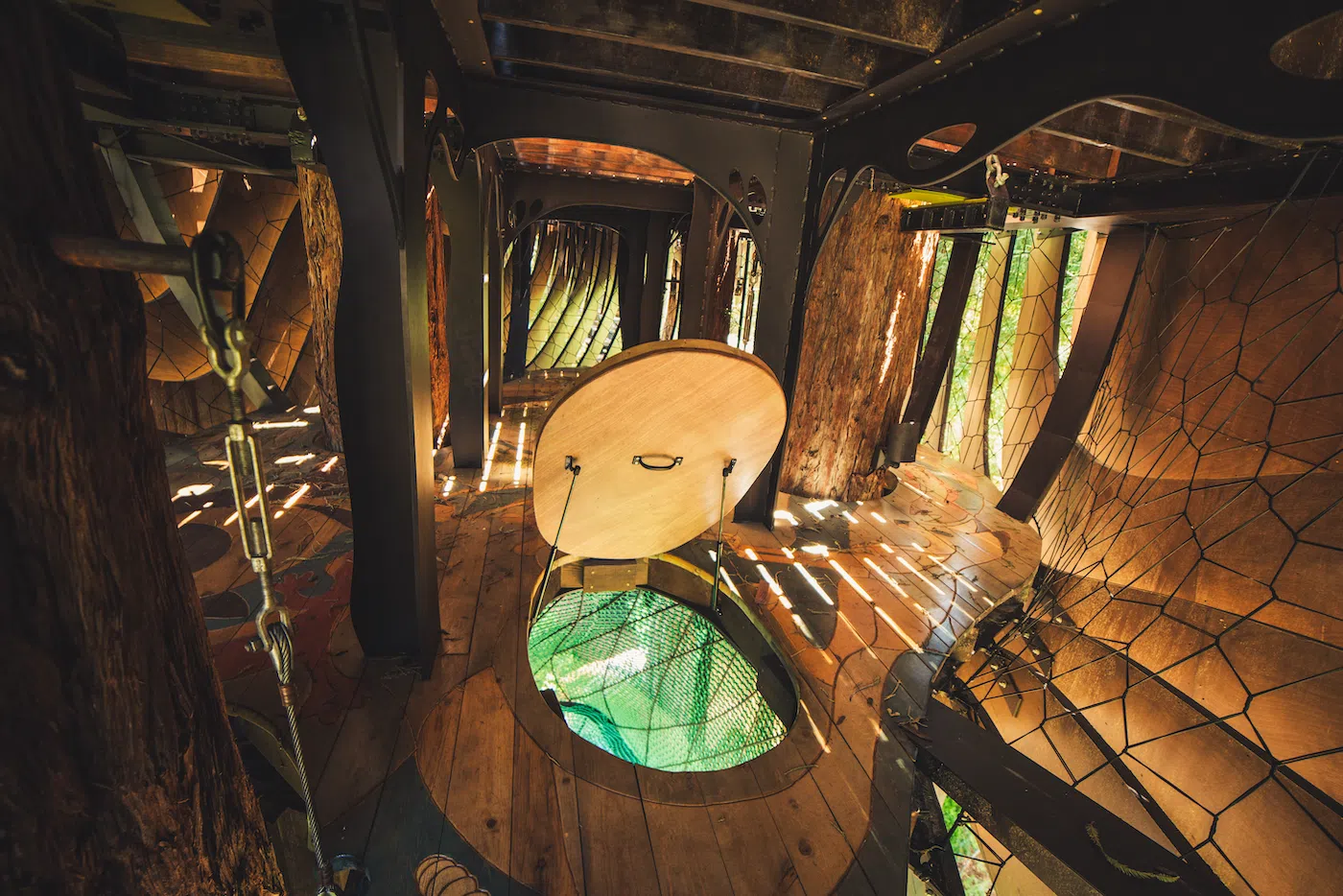 Redwood Ripple Treehouse de O2 Treehouse
