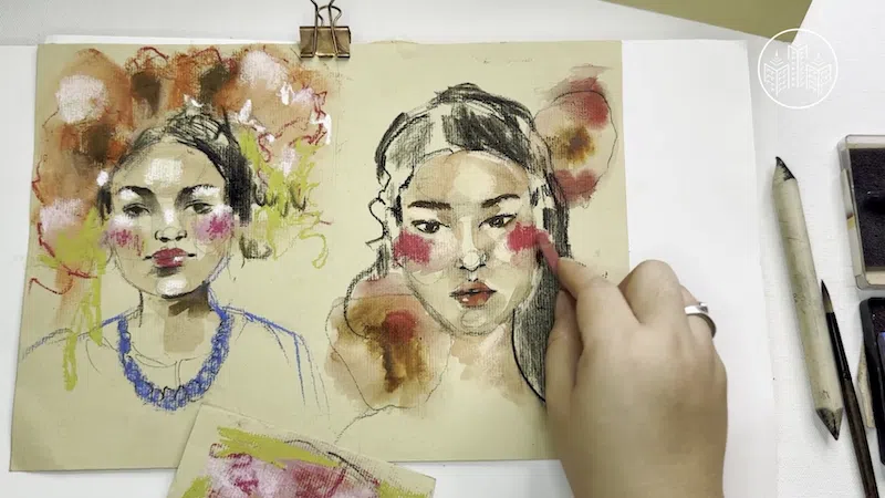 Academy Mixed Media Portraits Launch Interview