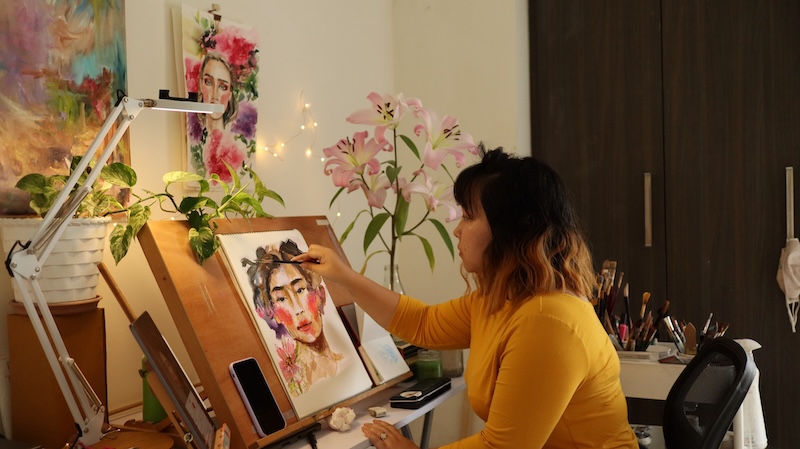 Academy Mixed Media Portraits Launch Interview