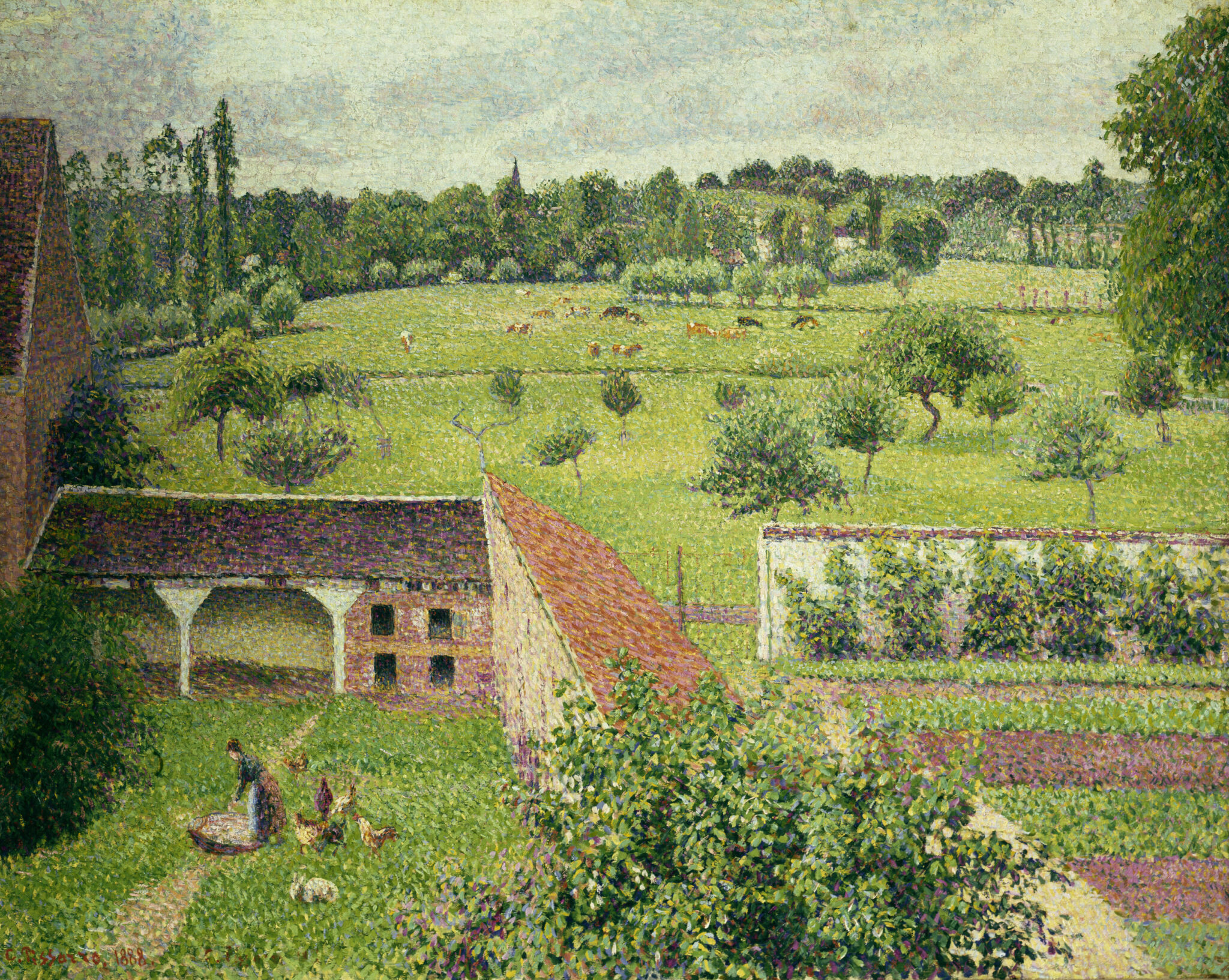 "View from my Window, Éragny," 1886. (Photo: akg-images)