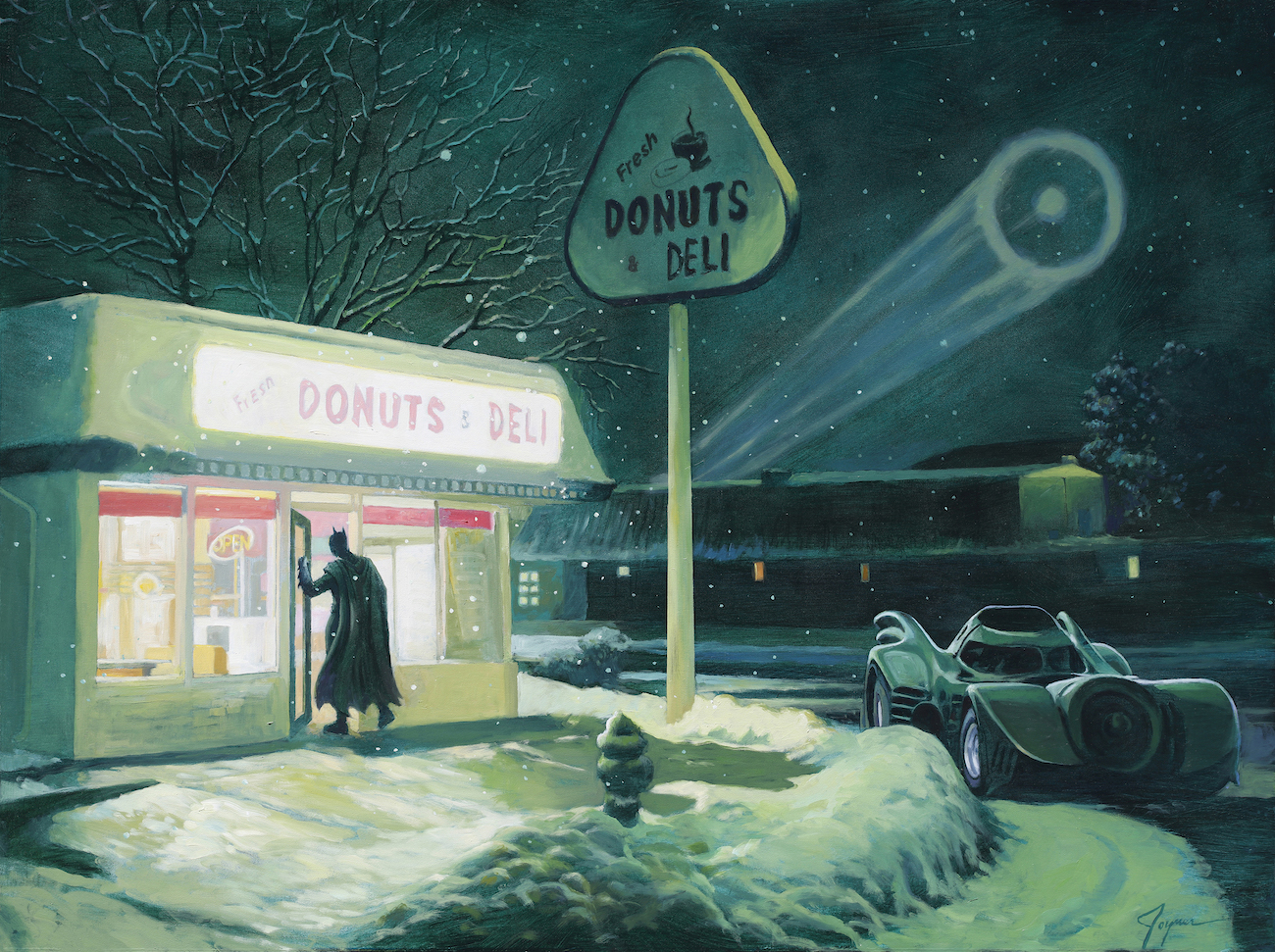 Pop surrealist paintings by Eric Joyner