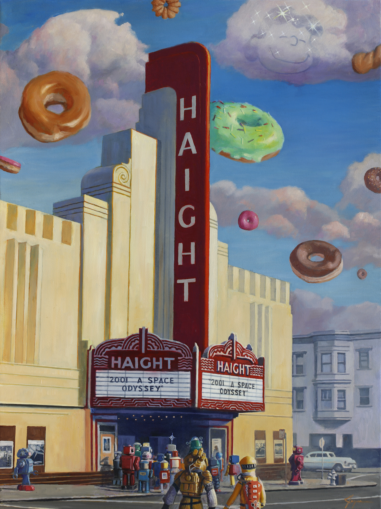 Pop surrealist paintings by Eric Joyner