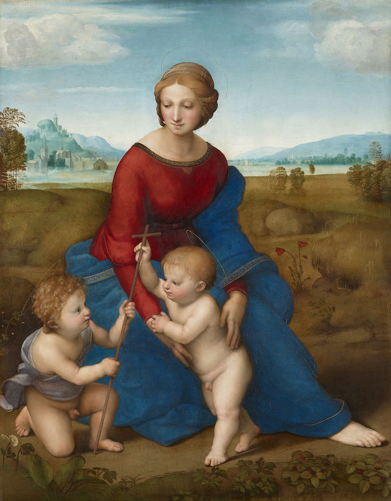 "Madonna in the Meadow," 1505-06. (Photo: Google Arts & Culture, Public domain)