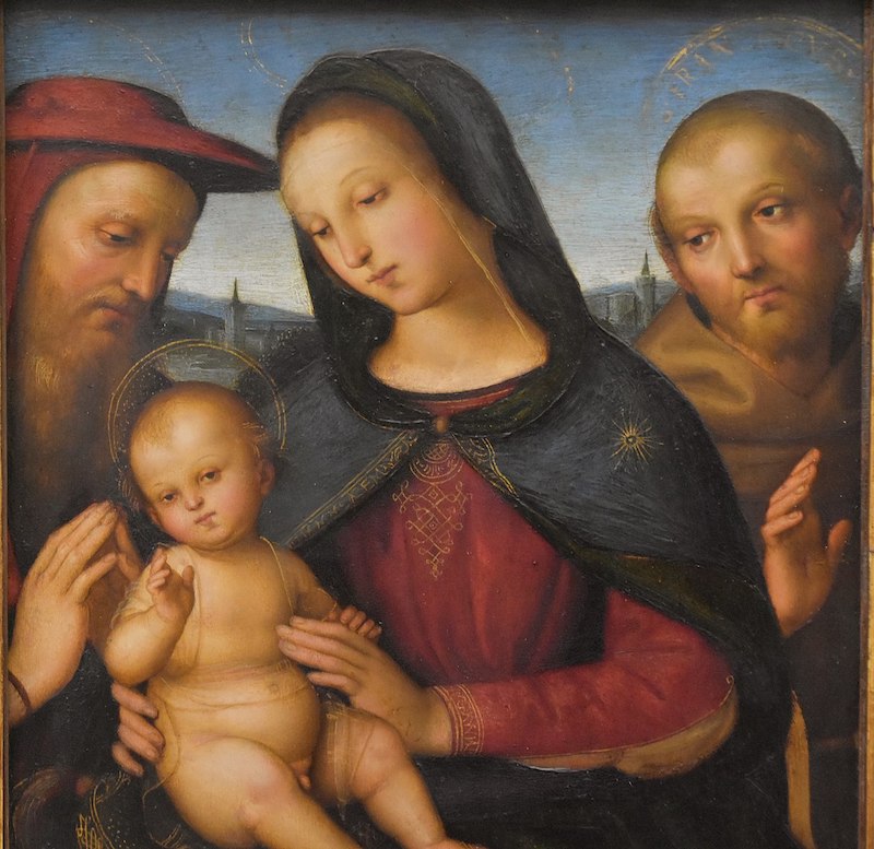 "Madonna, Child, and Saints," 1502.