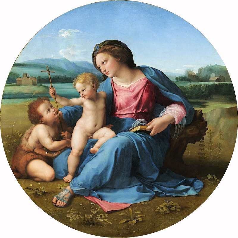 "Alba Madonna," 1511.