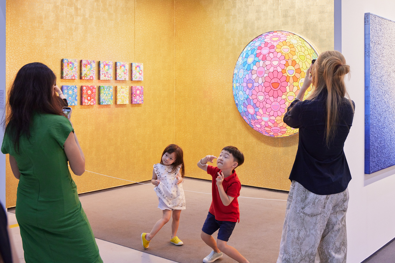 Installation view of Frieze Seoul, held from Sept. 3 to 6, 2025.